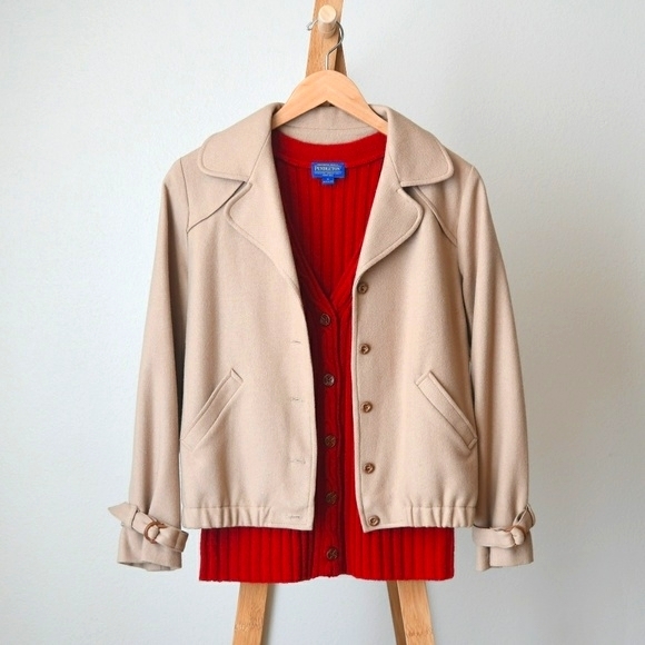 SOLD🥀 Vintage Wool Jacket - Picture 3 of 5